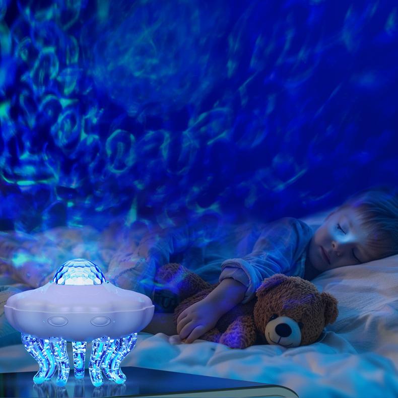 Baby Underwater Ripple Jellyfish Atmosphere Lamp