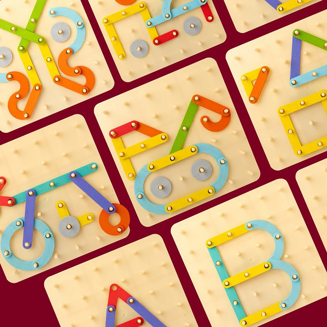 Montessori Puzzle Board – Inspiring Creative Play and Thinking for Kids