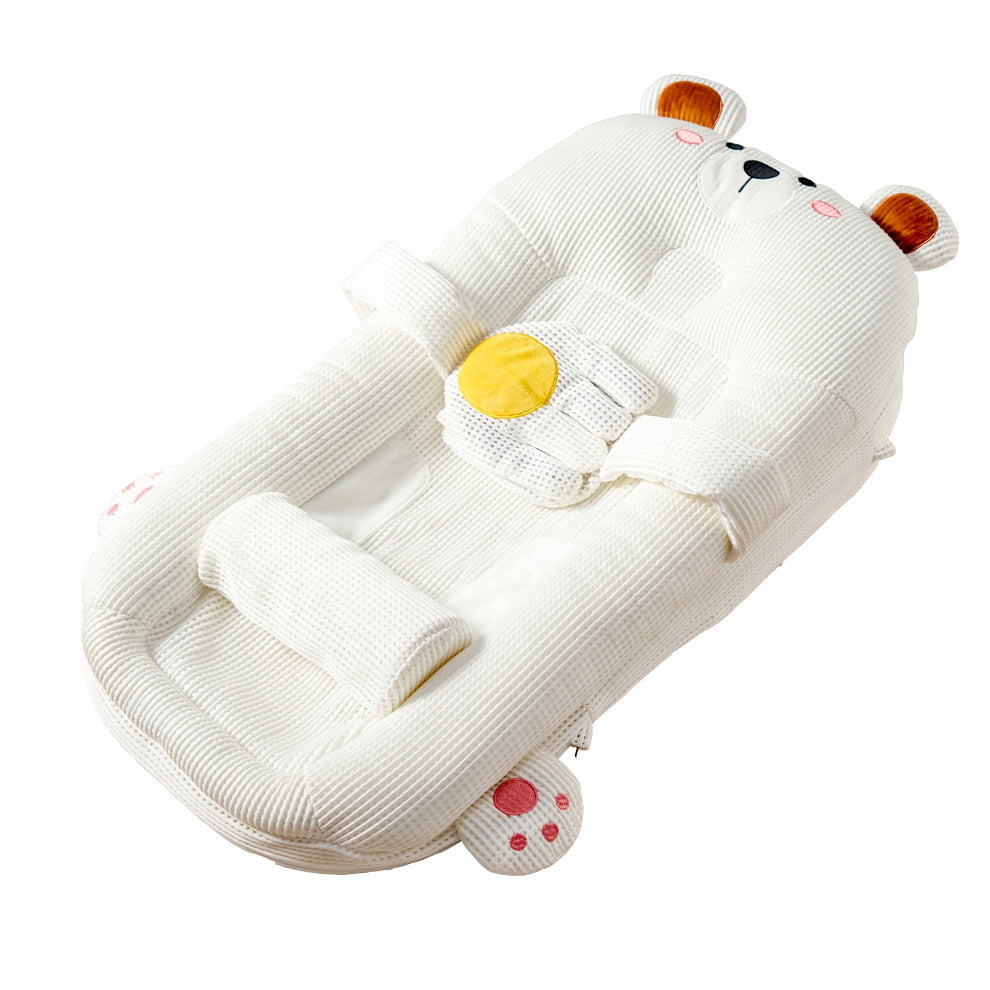 Smart Baby Lounger with Adjustable Anti-Reflux Incline and Gentle Patting Function