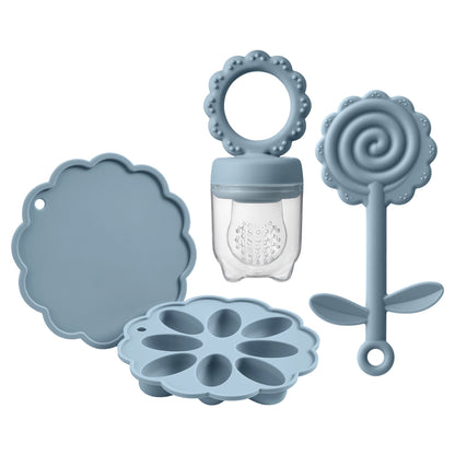 Sunflower Silicone Baby Feeding Set