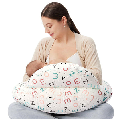 Ergonomic Breastfeeding Pillow with Machine-Washable Cover