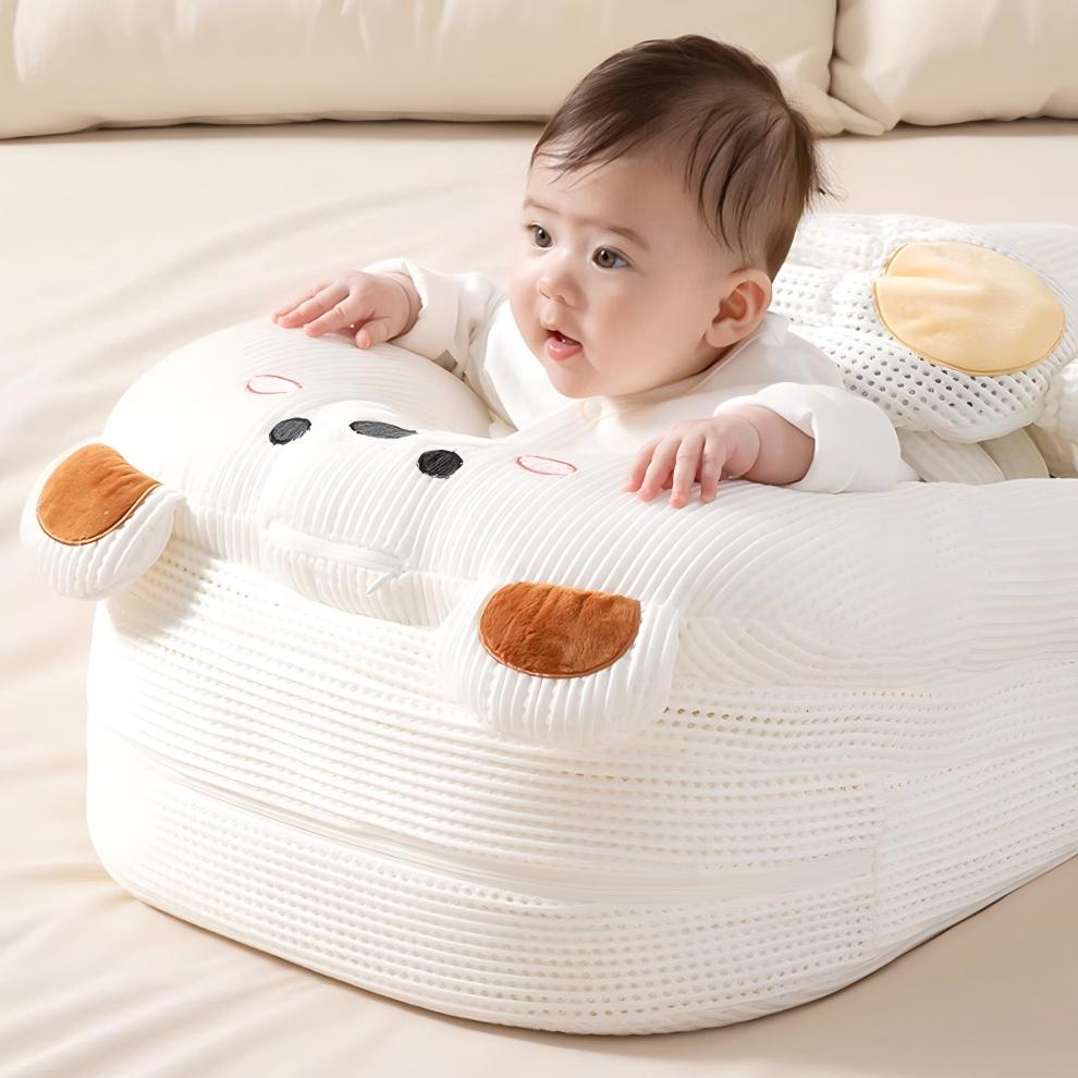 Smart Baby Lounger with Adjustable Anti-Reflux Incline and Gentle Patting Function MEACAOFG