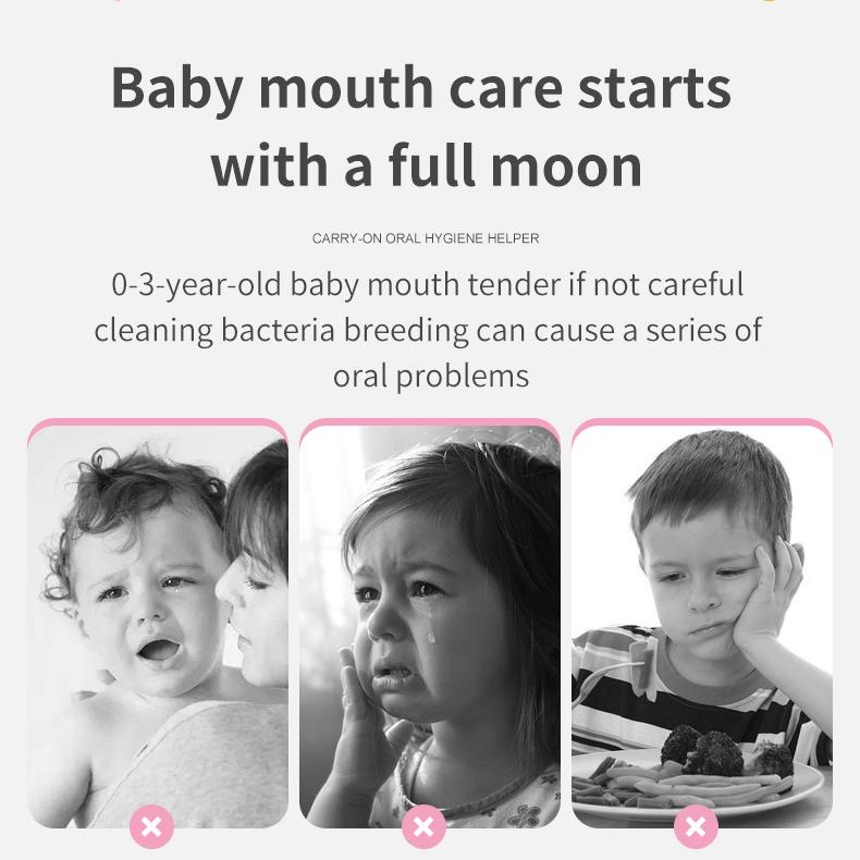 Baby Oral Cleaner Swabs-3Pack