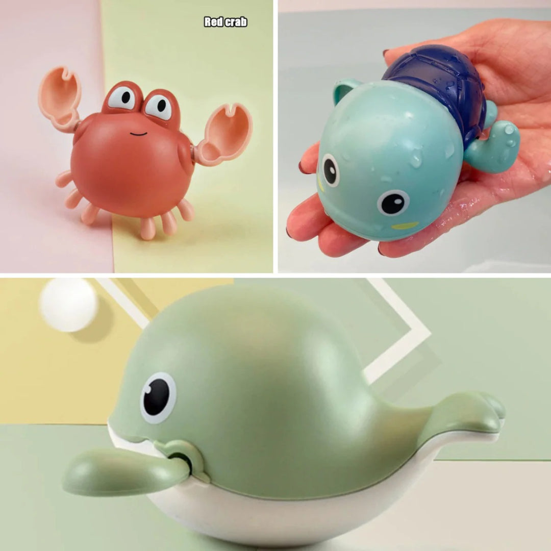Floating Sea Creature Bath Toy Set