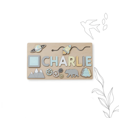 Personalized Wooden Puzzle