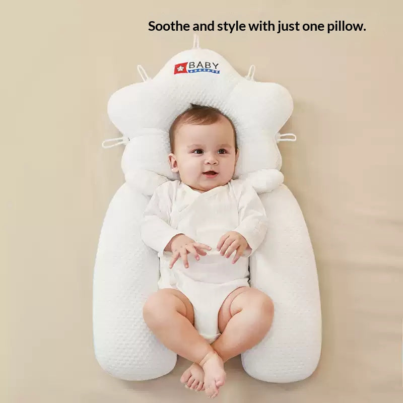 Premium Baby Sleeping Pillow - Soft Memory Foam Support for Newborns & Infants