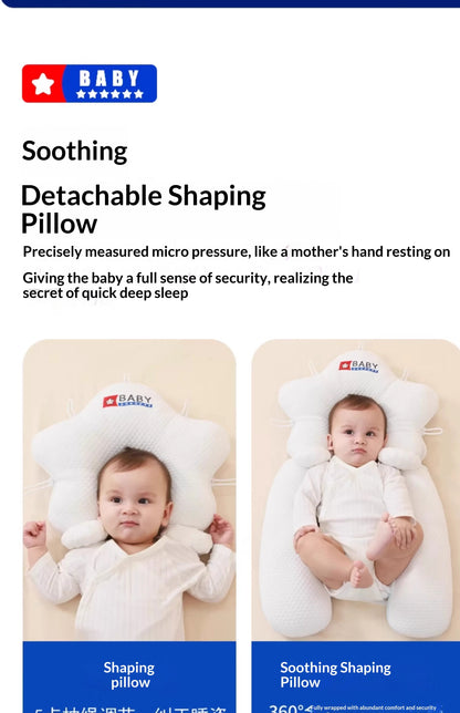 Premium Baby Sleeping Pillow - Soft Memory Foam Support for Newborns & Infants