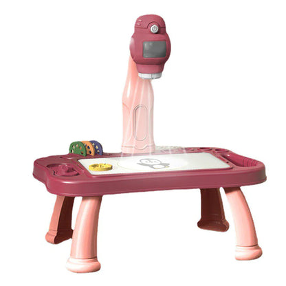 Kids Drawing Projector Table