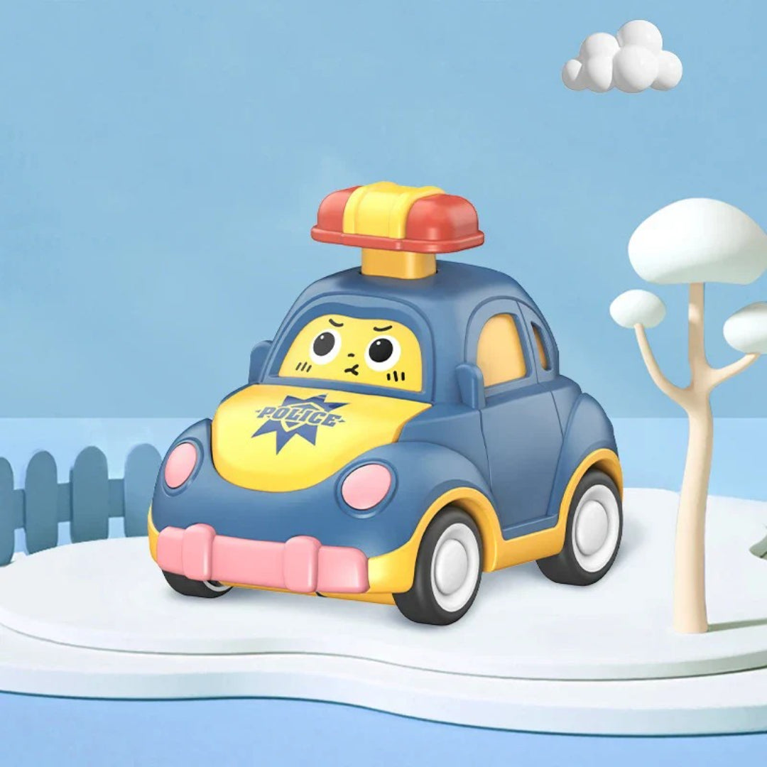 Collection of Autonomous Cars with Automatic Bump-and-Go Functionality
