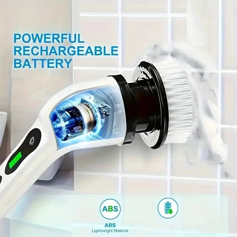 Cleaning Brush Wireless Electric Rotating Scrubber product detail