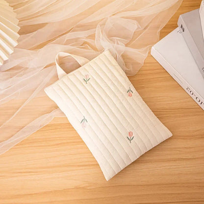 Cotton Diaper Storage Bag