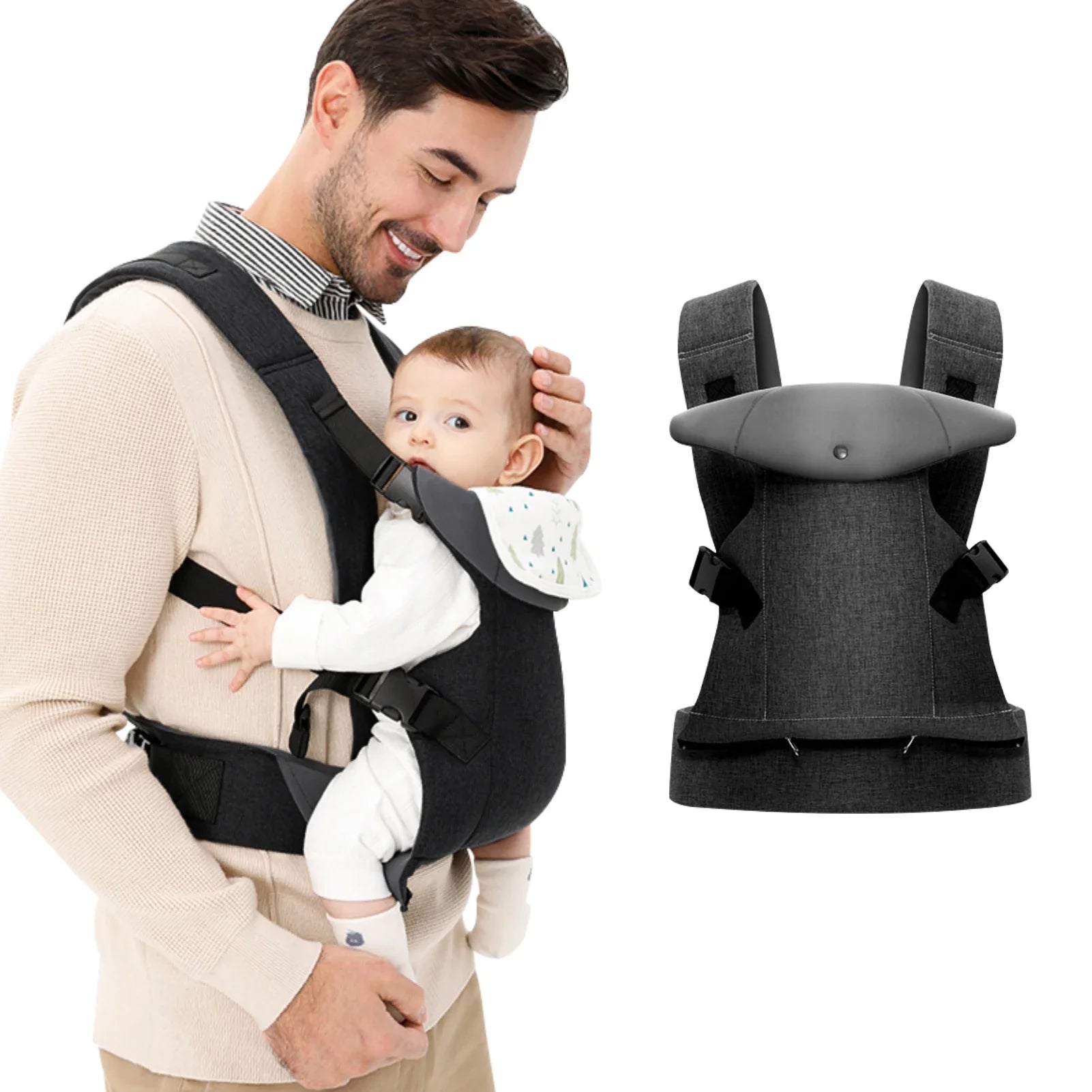 CuddleCloud™ 4-in-1 Baby Carrier
