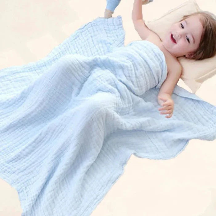Soft Organic Cotton Kids Bath Towel
