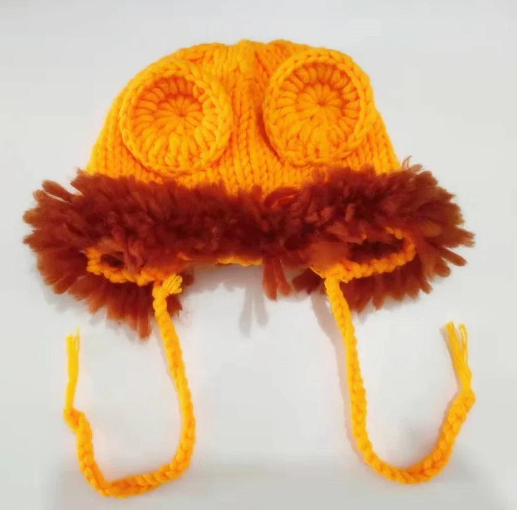 Little Roar™ Crochet Lion Photo Prop for Newborns
