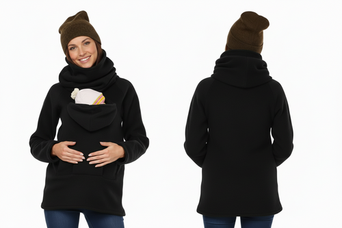 CocoonBond™ Mama Kangaroo Babywearing Hoodie