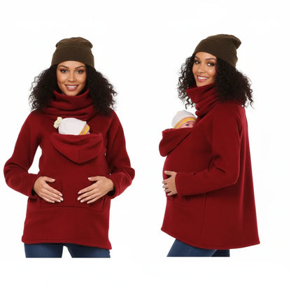 CocoonBond™ Mama Kangaroo Babywearing Hoodie