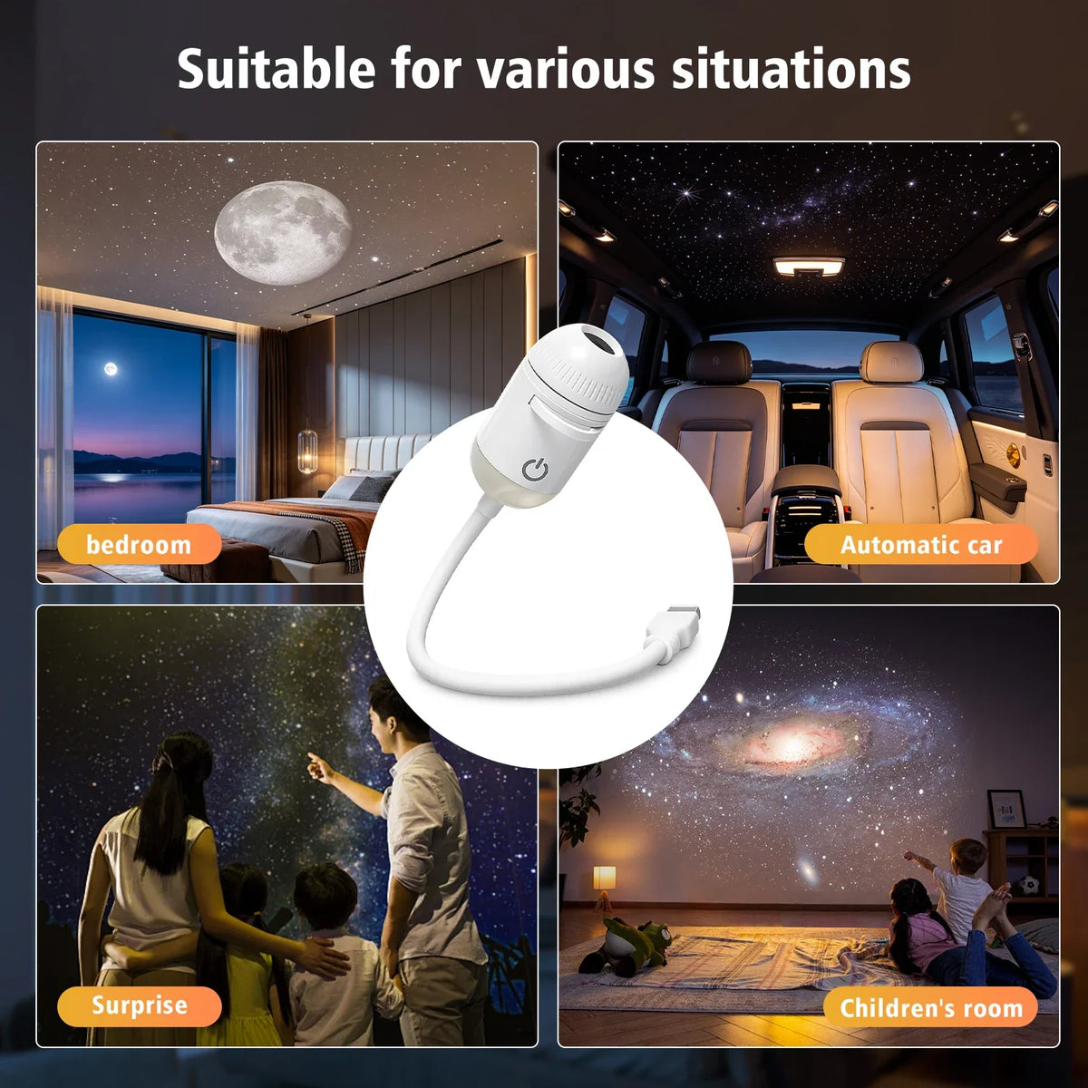 USB Ambient Light Large Range Projection product detail