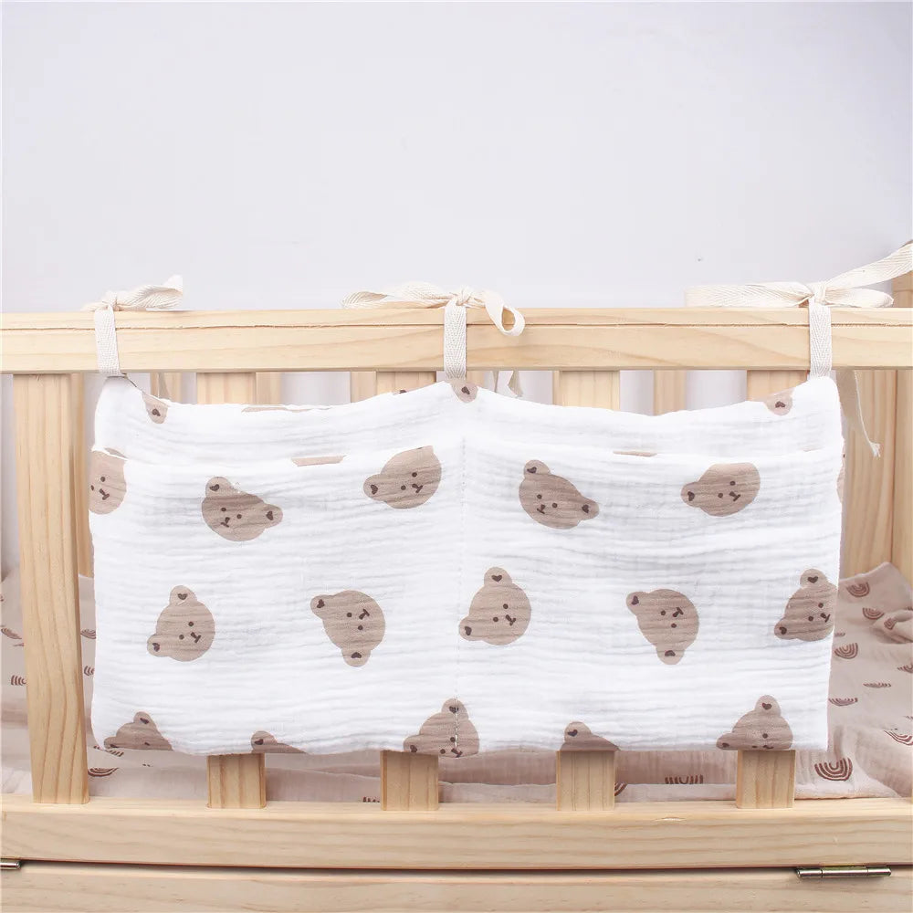 Premium Baby Crib Organizer for Effortless Nursery Storage