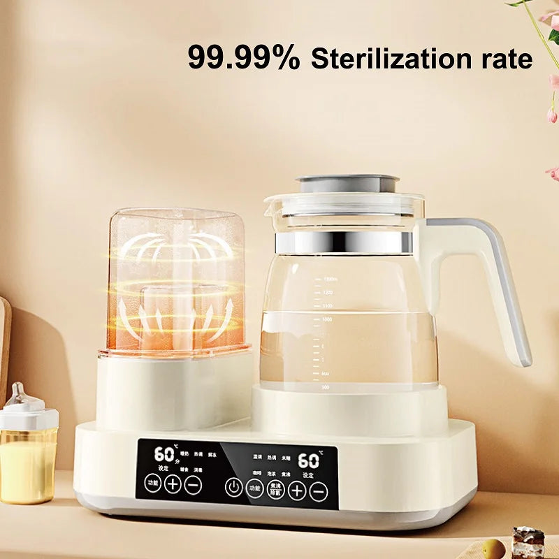 Smart Electric Kettle - Pink No warming basket product view