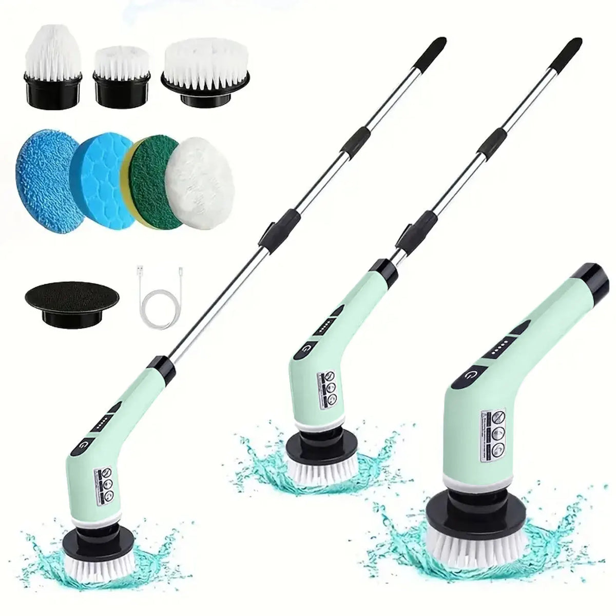 Cleaning Brush Wireless Electric Rotating Scrubber product detail