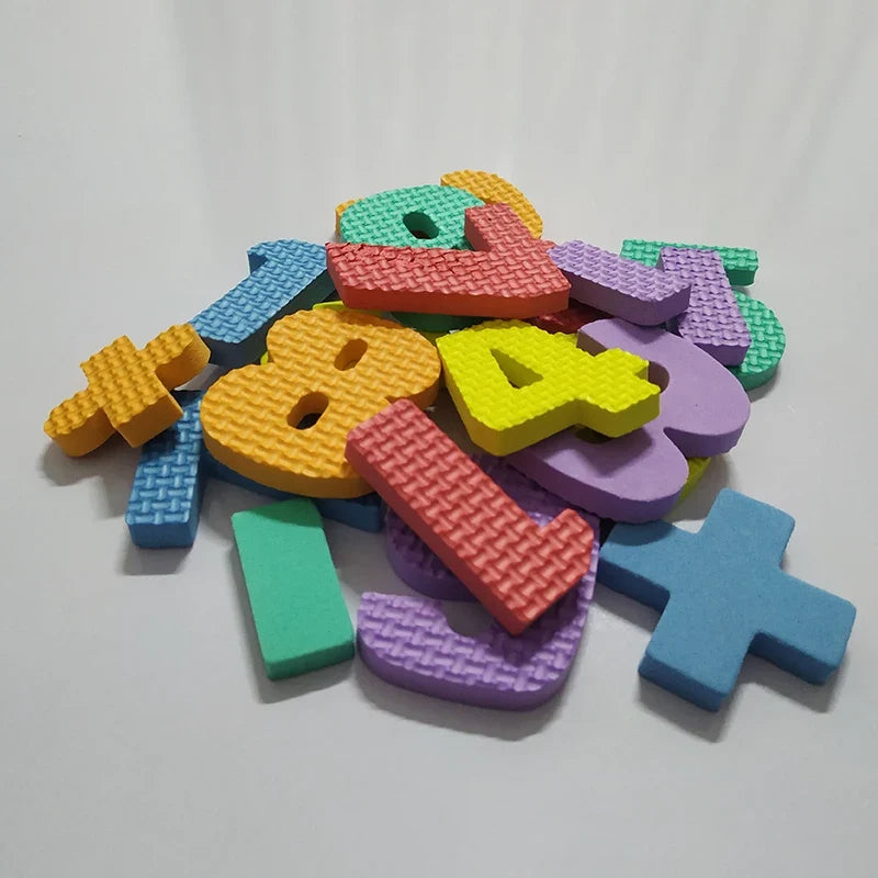 Kids Alphabetic Arithmetic Number EVA Foam 3D Puzzle Montessori Preschool Learning Educational Game DIY Toy for Children