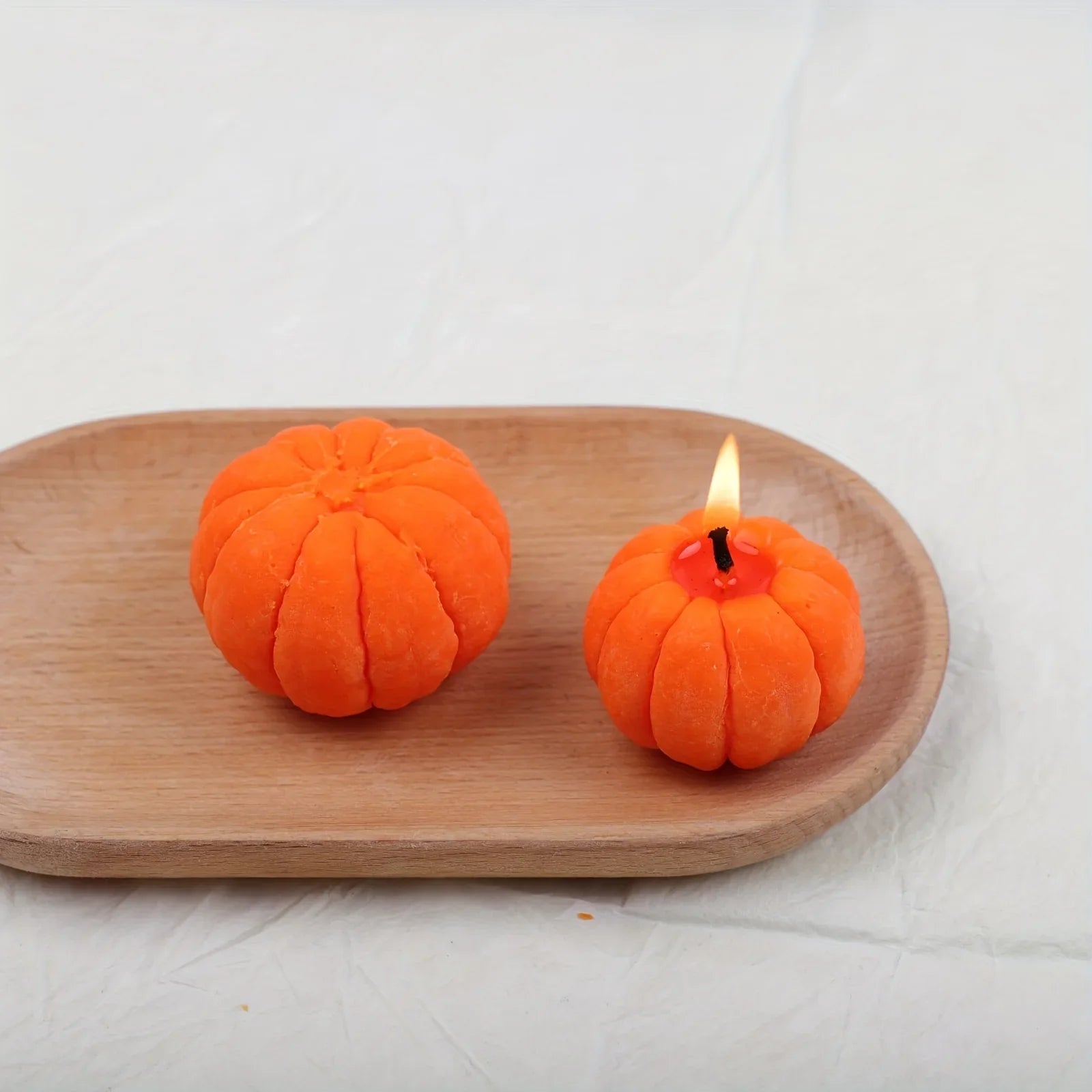 1 piece, Lemon Orange Silicone Mold, Fruit Creative Aromatherapy Candle Silicone Decorative Mold