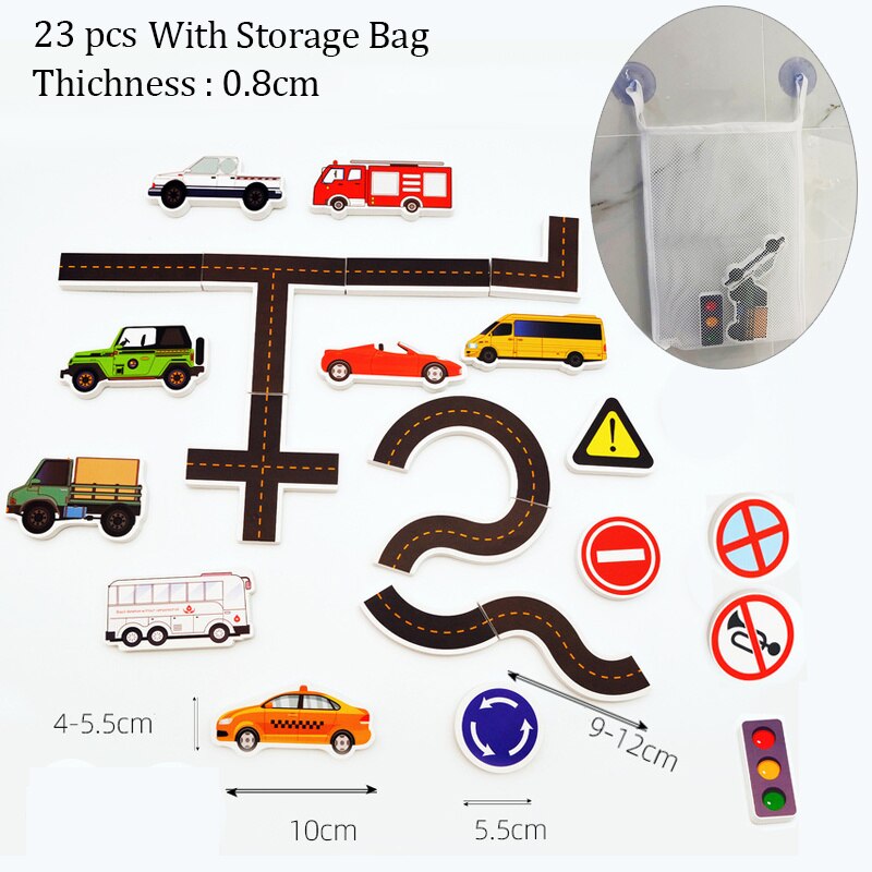 Bath Time Traffic Toys