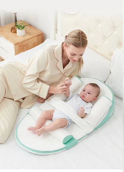 SleepWell™ Ultimate Comfort Anti-Reflux & Anti-Roll Baby Support Bed
