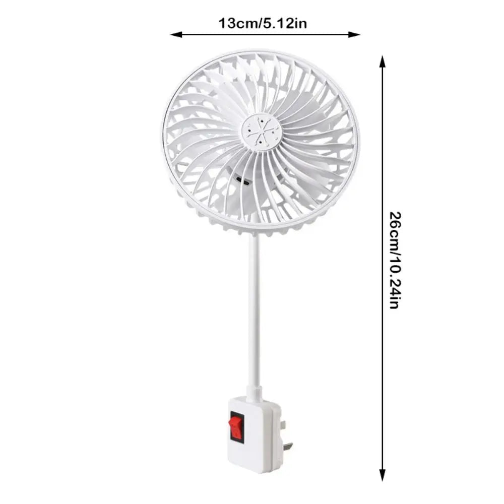 360 Rotatable Socket Fan Low Noise Energy Saving UK Plug Fan EU Plug with Safety Cover Wall Socket Fan for Kitchen Bathroom Dorm