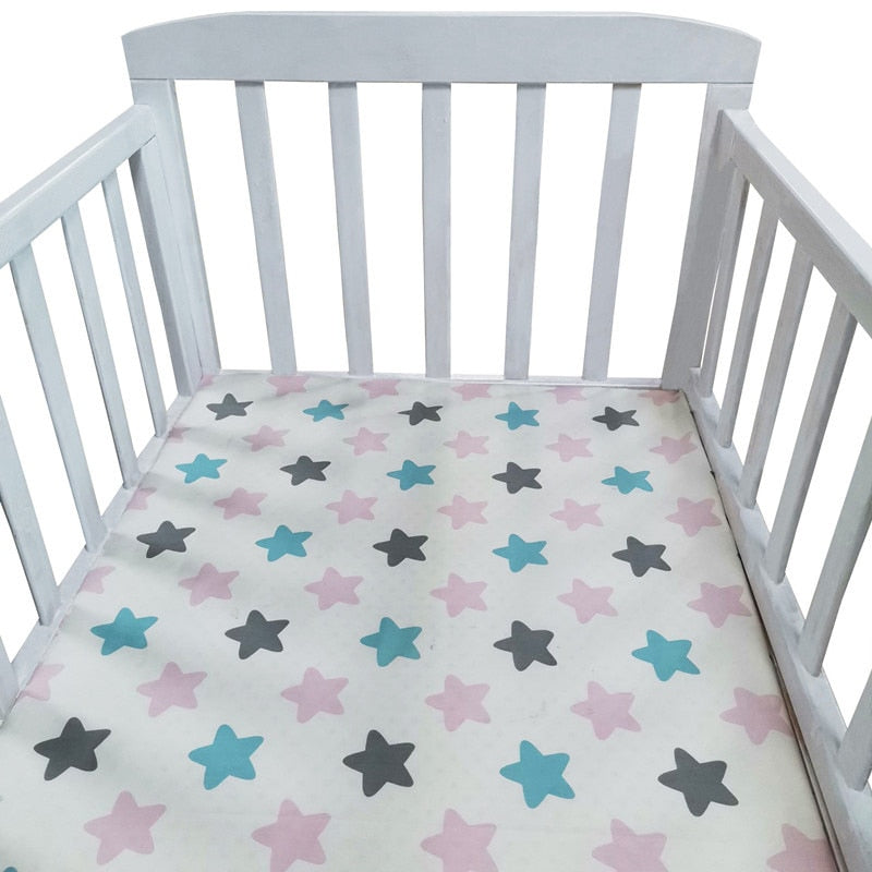 Baby Bed - Monochrome Stars 59 x 31 (150 x 80cm) product view