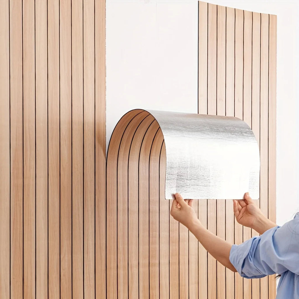 1 Roll Self-Adhesive Wall Panel Sxp Foam Stickers Peel and Stick 3D Wall Sticker Easy to DIY Suitable for Ceiling, Living Room