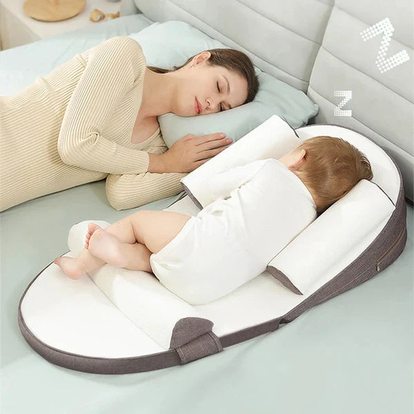 SleepWell™ Ultimate Comfort Anti-Reflux & Anti-Roll Baby Support Bed