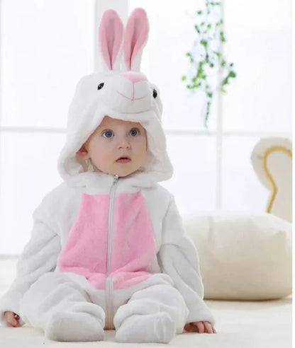 Cozy & Snuggly Animal Baby Romper
