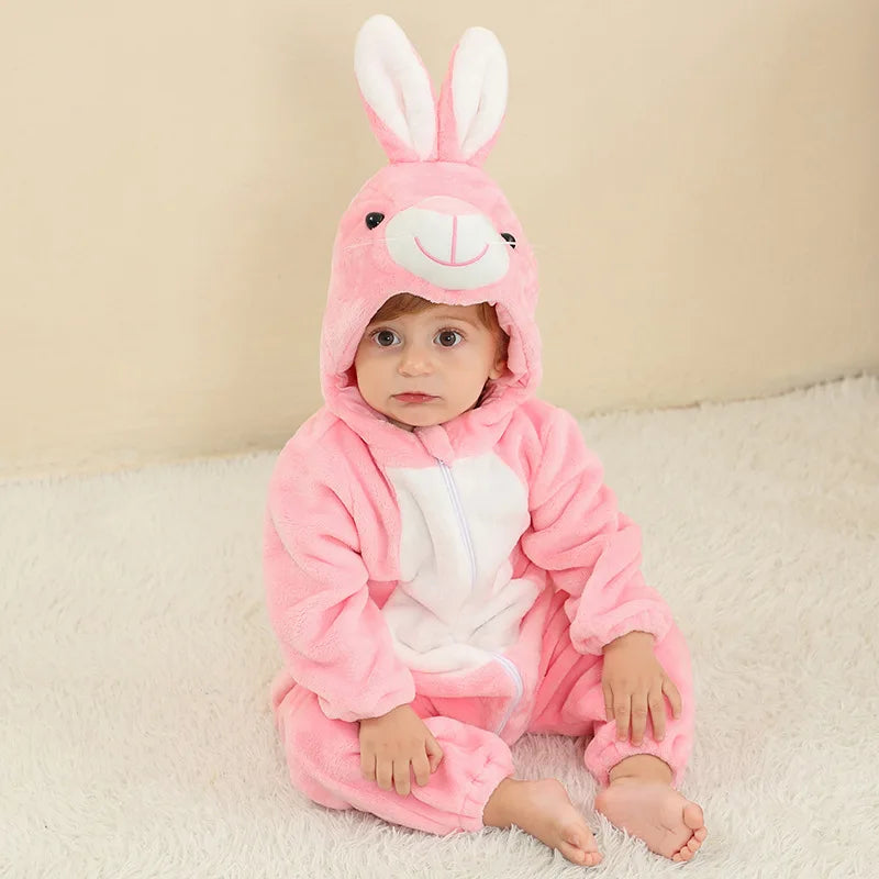 Cozy & Snuggly Animal Baby Romper