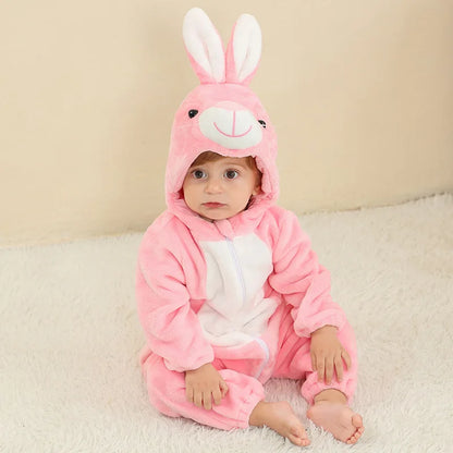 Cozy & Snuggly Animal Baby Romper