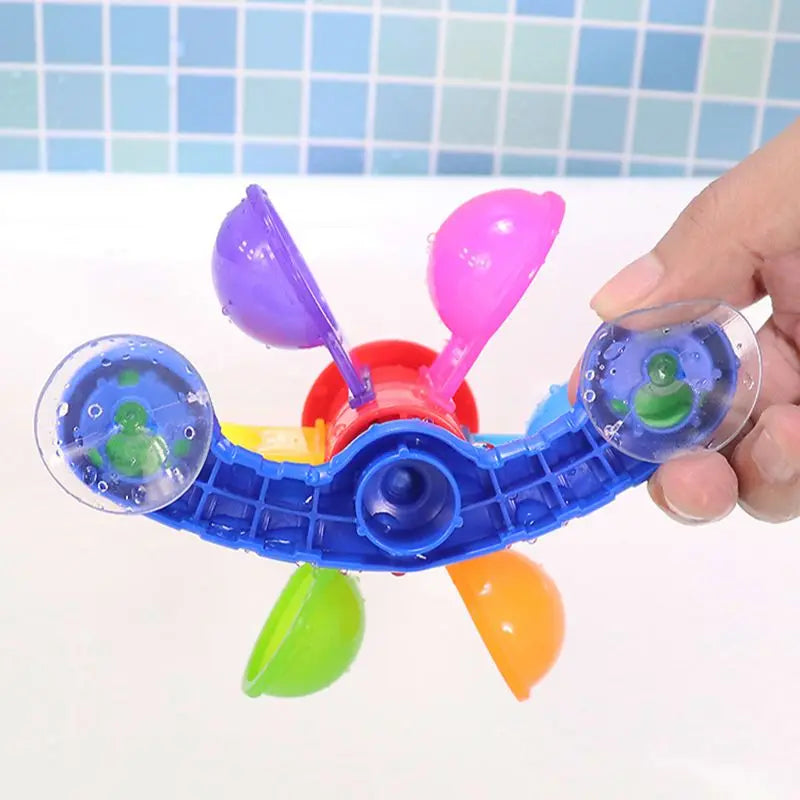 Colorful Waterwheel Baby Bath Toy