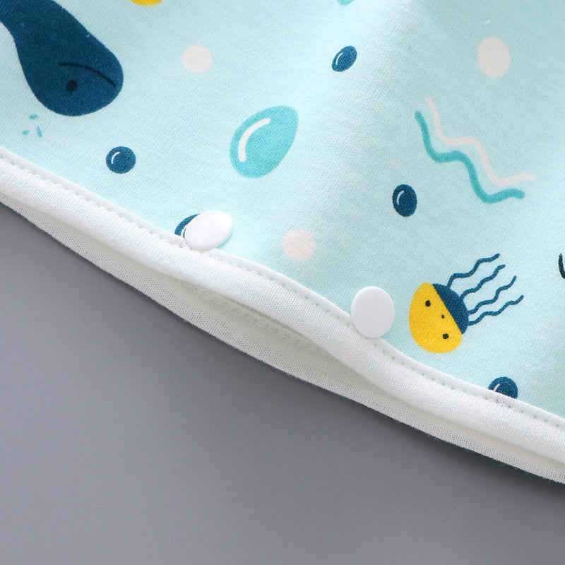 Water Absorbent Leakproof Diaper Skirt - Cloud Medium (6m-4y) product view