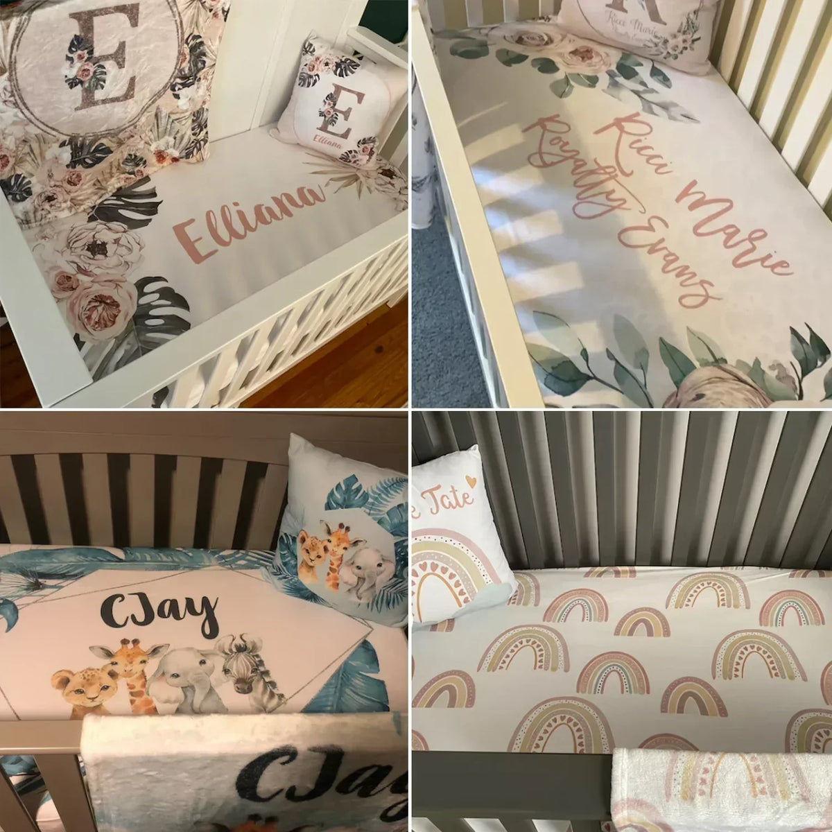 Space Bear Crib Bedding product detail