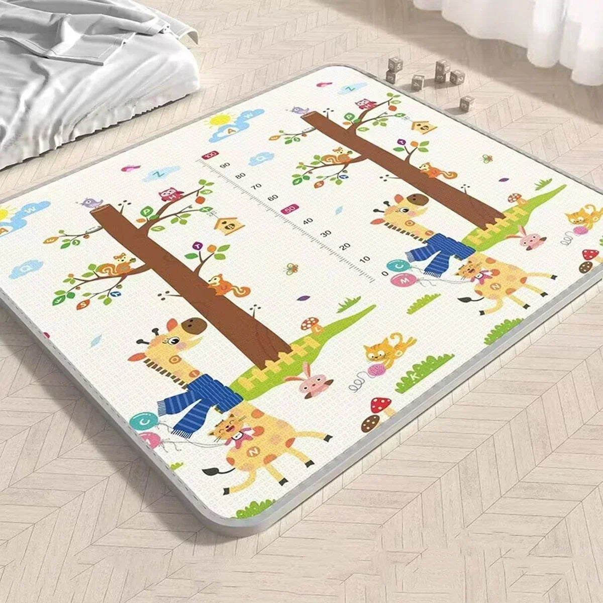 Baby Play Mat - Double sided pattern 200x180x0.5cm product view