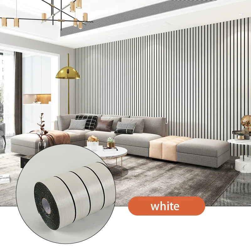 1 Roll Self-Adhesive Wall Panel Sxp Foam Stickers Peel and Stick 3D Wall Sticker Easy to DIY Suitable for Ceiling, Living Room