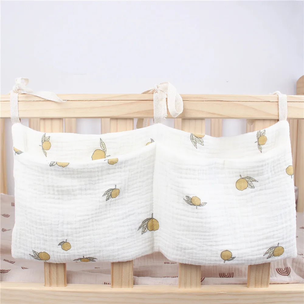 Premium Baby Crib Organizer for Effortless Nursery Storage