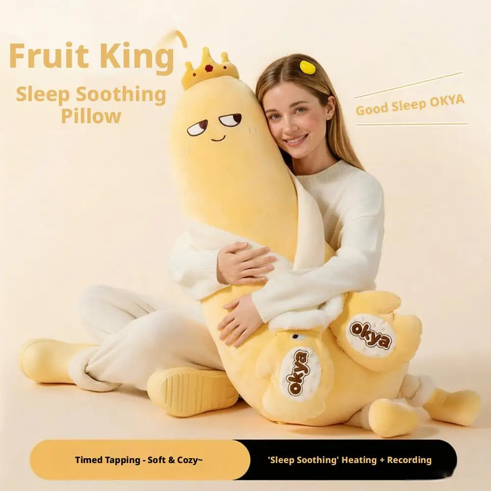 Cute Mango King Plush Toy Pillow Sleeping Aid Soft Long Carrot Female Companion Leg Clasping Hugging Pillow Nap Sleeping Toys