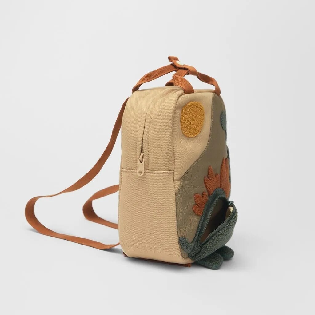 Embroidered Cartoon Backpack
