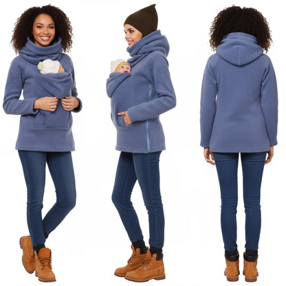 CocoonBond™ Mama Kangaroo Babywearing Hoodie