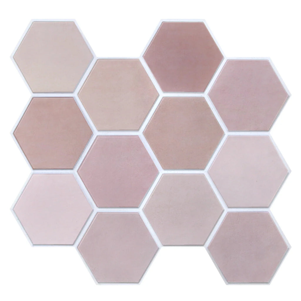 5/10 PCS PVC Peel and Stick 3D Wall Sticker, 11.8" x 11.8", Waterproof, Interior Decoration, Living Room Wall Decoration
