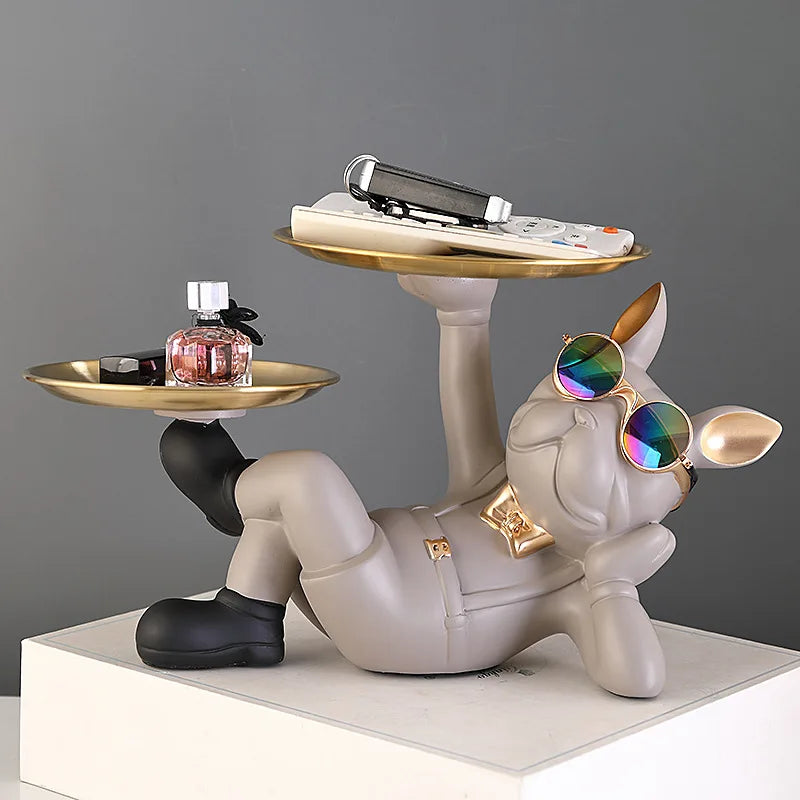 Animal Figurines Cool Dog Statue Sculpture product detail
