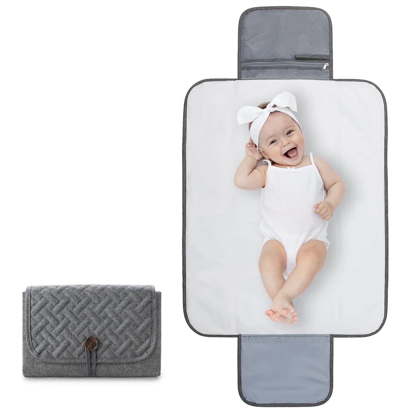 TravelMate™  Foldable Changing Pad – Waterproof & Portable