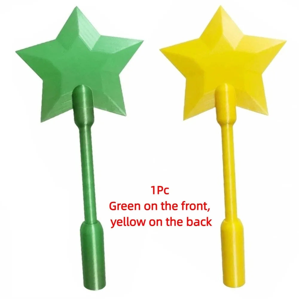 Fashion Creative 3D Printed Wand Tap To Pay Portable Cute Star Magic Wand Holder Funny Lightweight Credit Card Holder Daily Use