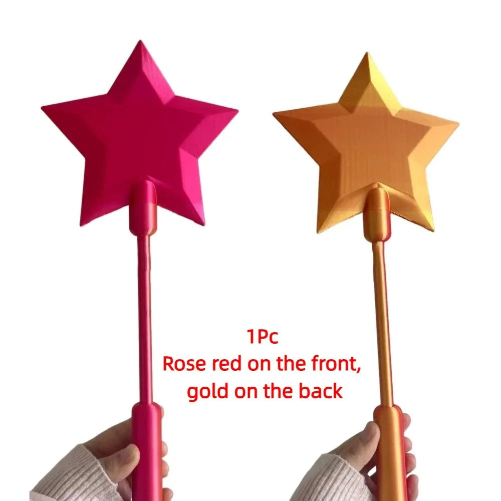 Fashion Creative 3D Printed Wand Tap To Pay Portable Cute Star Magic Wand Holder Funny Lightweight Credit Card Holder Daily Use