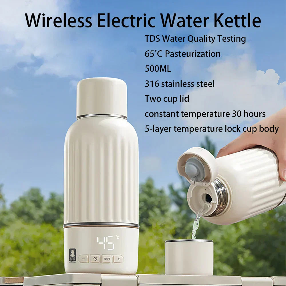 500ml 30hr Wireless Electric Kettle product detail